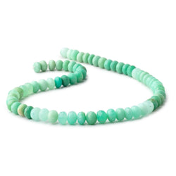 7.5mm Chrysoprase Faceted Rondelle Beads 15 inch 64 pieces (ONLINE ORDER ONLY)