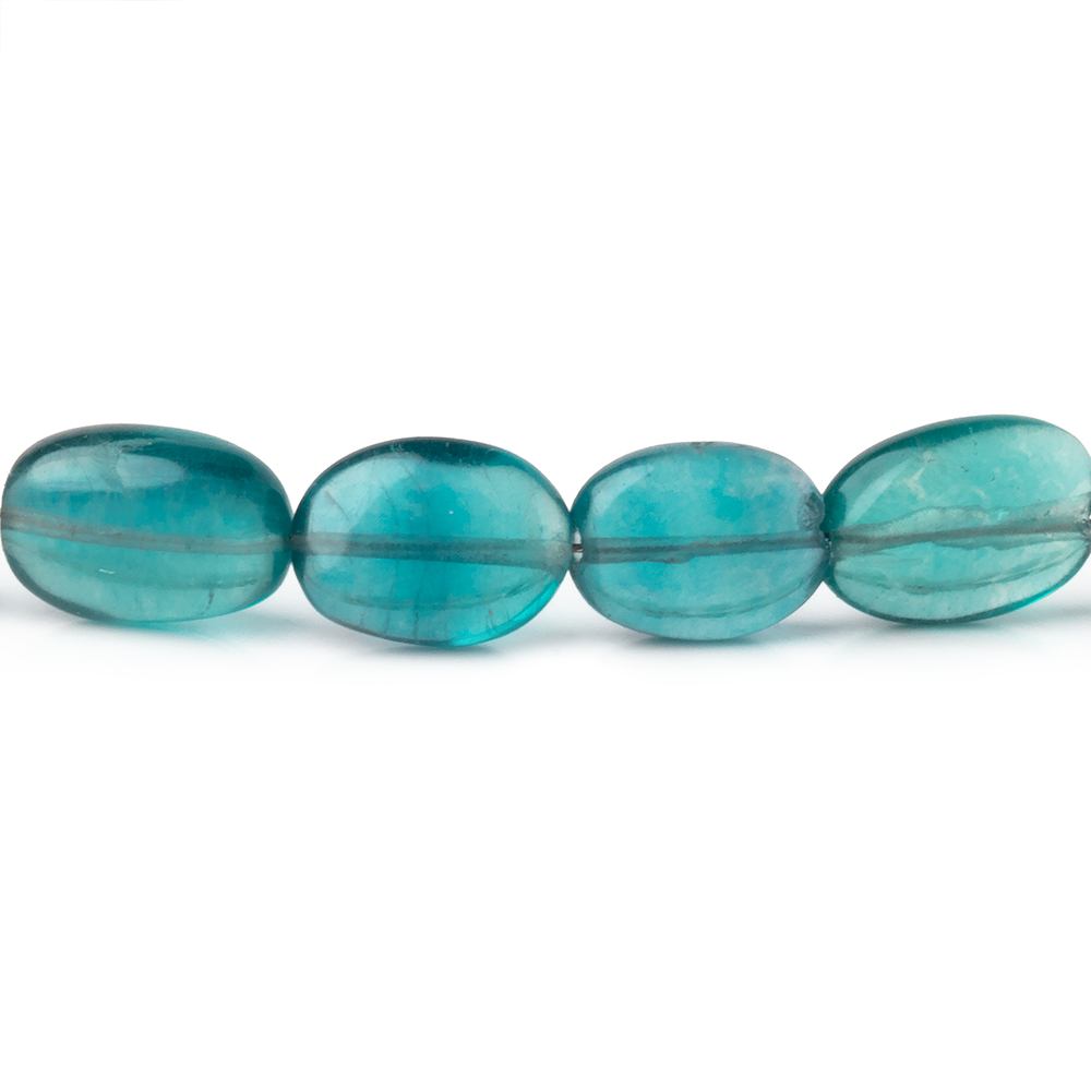 7.5x10mm Shaded Fluorite Plain Oval Beads 16 inch 40 pieces AA (ONLINE ORDER ONLY)