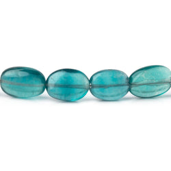 7.5x10mm Shaded Fluorite Plain Oval Beads 16 inch 40 pieces AA (ONLINE ORDER ONLY)
