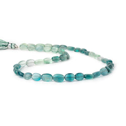 7.5x10mm Shaded Fluorite Plain Oval Beads 16 inch 40 pieces AA (ONLINE ORDER ONLY)