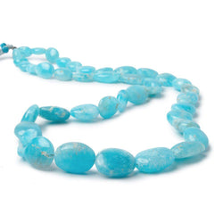 7.5x6-12x10mm Hemimorphite Plain Nugget Beads 14 inch 39 pieces (ONLINE ORDER ONLY)