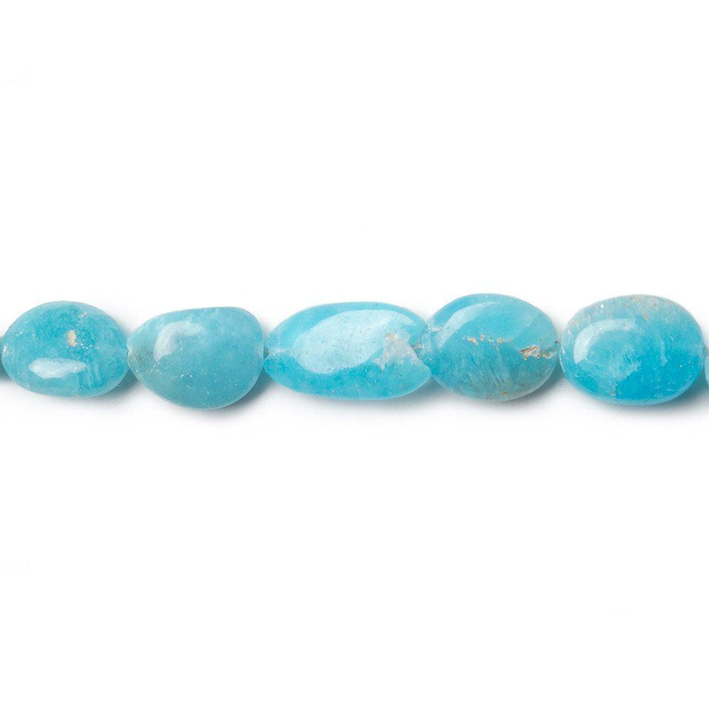7.5x6-12x10mm Hemimorphite Plain Nugget Beads 14 inch 39 pieces (ONLINE ORDER ONLY)