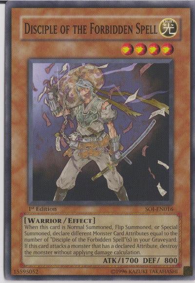 Disciple of the Forbidden Spell [SOI-EN016] Common (ONLINE ORDER ONLY)