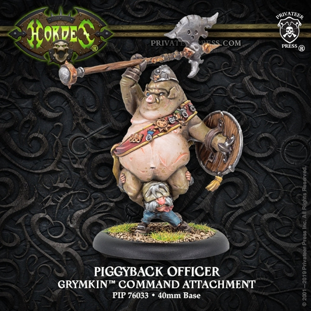 Hordes: Grymkin Piggyback Officer