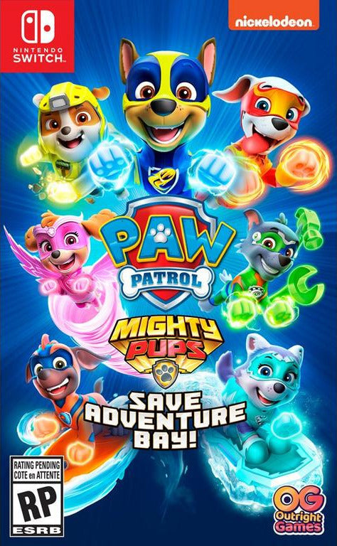 Paw Patrol Mighty Pups Save Adventure Bay (Nintendo Switch) (ONLINE ORDER ONLY)