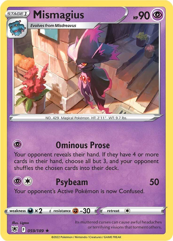 Mismagius (059/189) [Sword & Shield: Astral Radiance] (Online Only)