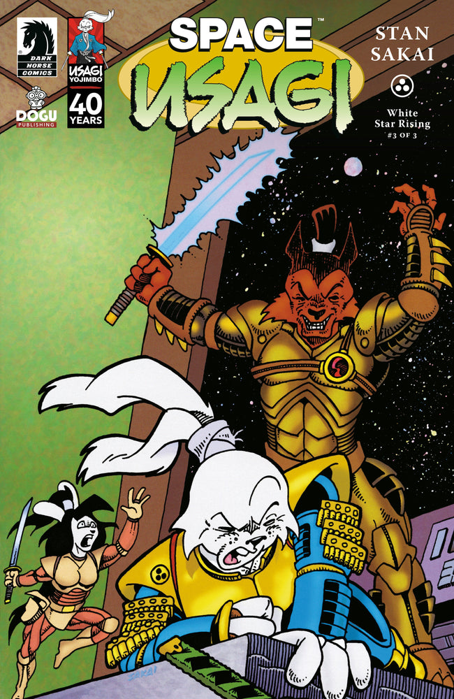Space Usagi: White Star Rising #3 (Cover A) (Stan Sakai) (Online Order Only)