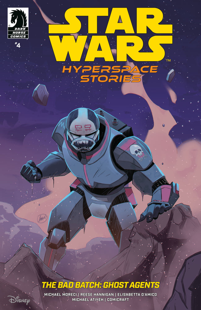 Star Wars Bad Batch Ghost Agents #4 Cover B Carlomagno