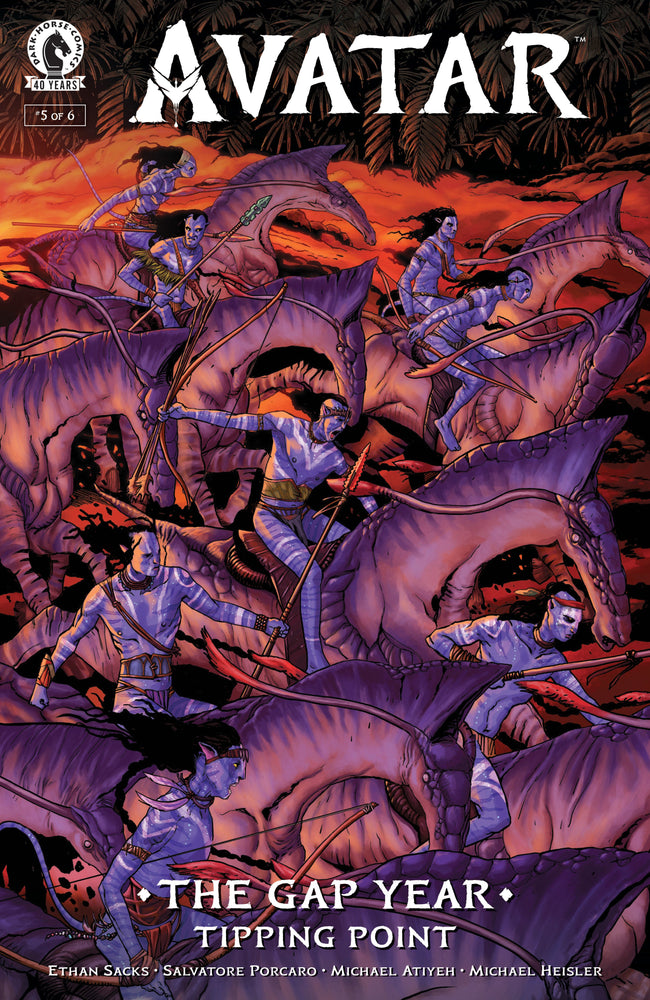 Avatar: The Gap Year  Tipping Point #5 (Cover A) (Salvatore Porcaro) (ONLINE ORDER ONLY)