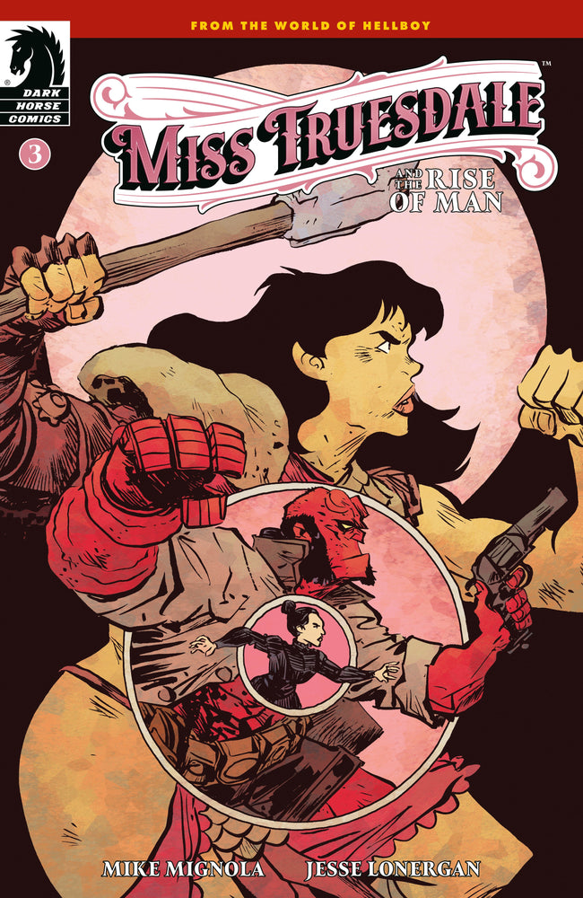Miss Truesdale And The Rise Of Man #3 (Cover A) (Jesse Lonergan) (ONLINE ORDER ONLY)