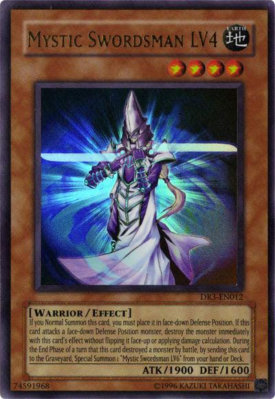 Mystic Swordsman LV4 [DR3-EN012] Ultra Rare (ONLINE ORDER ONLY)