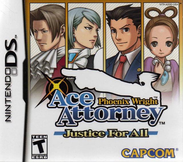 Phoenix Wright: Ace Attorney - Justice For All (Nintendo DS) (ONLINE ORDER ONLY)