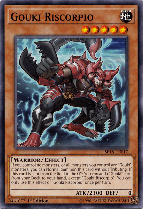 Gouki Riscorpio [SP18-EN017] Common (ONLINE ORDER ONLY)