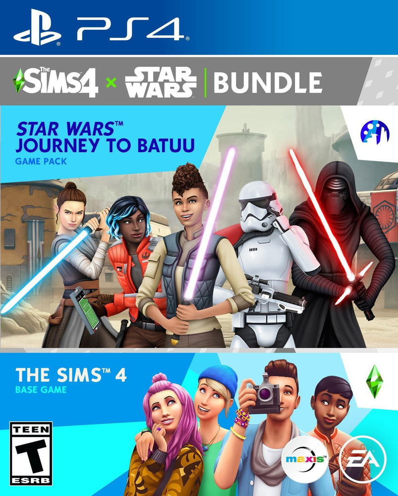 The Sims 4 + Star Wars Journey to Batuu Game Pack (Playstation 4) (Online Only)