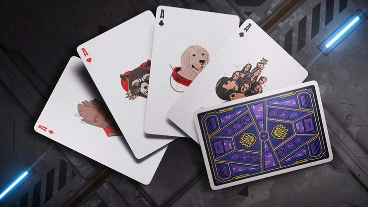 Guardians of the Galaxy Playing Cards by theory11 (ONLINE ORDER ONLY)
