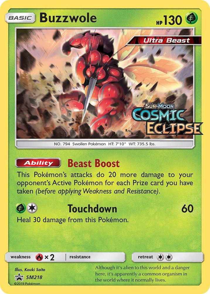 Buzzwole (SM218) [Sun & Moon: Black Star Promos] (Online Only)