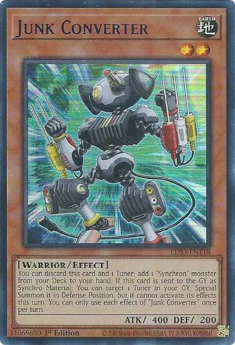 Junk Converter (Blue) [LDS3-EN118] Ultra Rare (ONLINE ORDER ONLY)