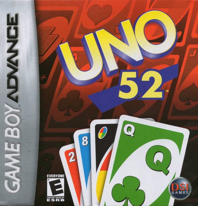 Uno 52 (Gameboy Advance) (ONLINE ORDER ONLY)