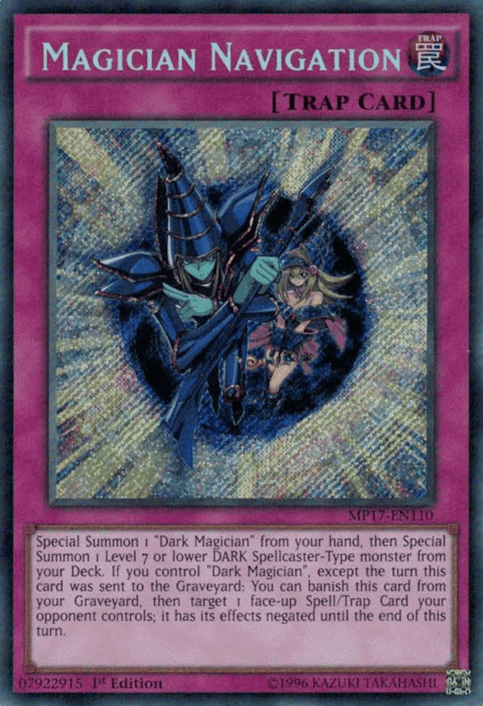 Magician Navigation [MP17-EN110] Secret Rare (ONLINE ORDER ONLY)