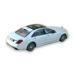 Rhino Model AMG S63 S Class W222 Matte Silver 1:64