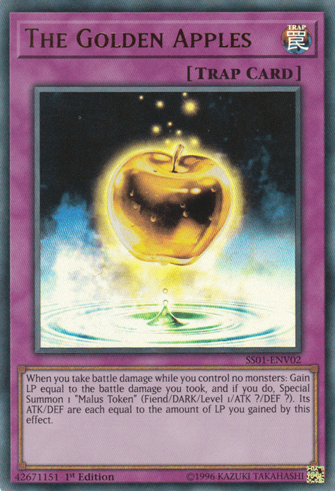 The Golden Apples [SS01-ENV02] Ultra Rare (ONLINE ORDER ONLY)