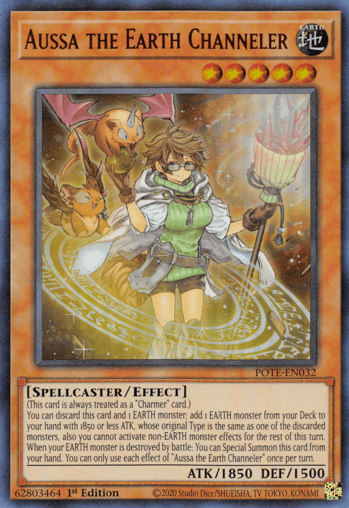 Aussa the Earth Channeler [POTE-EN032] Ultra Rare (ONLINE ORDER ONLY)
