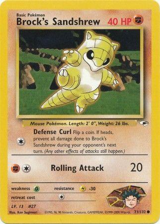 Brock's Sandshrew (71/132) [Gym Heroes Unlimited] (Online Only)