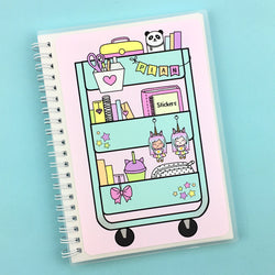 Planner Cart Reusable Sticker Book (ONLINE ORDER ONLY)