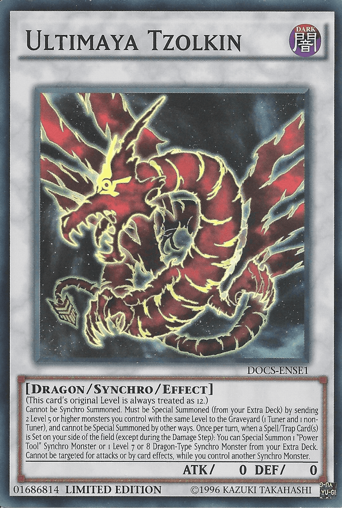 Ultimaya Tzolkin [DOCS-ENSE1] Super Rare (ONLINE ORDER ONLY)