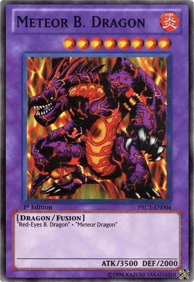 Meteor B. Dragon [PRC1-EN004] Super Rare (ONLINE ORDER ONLY)