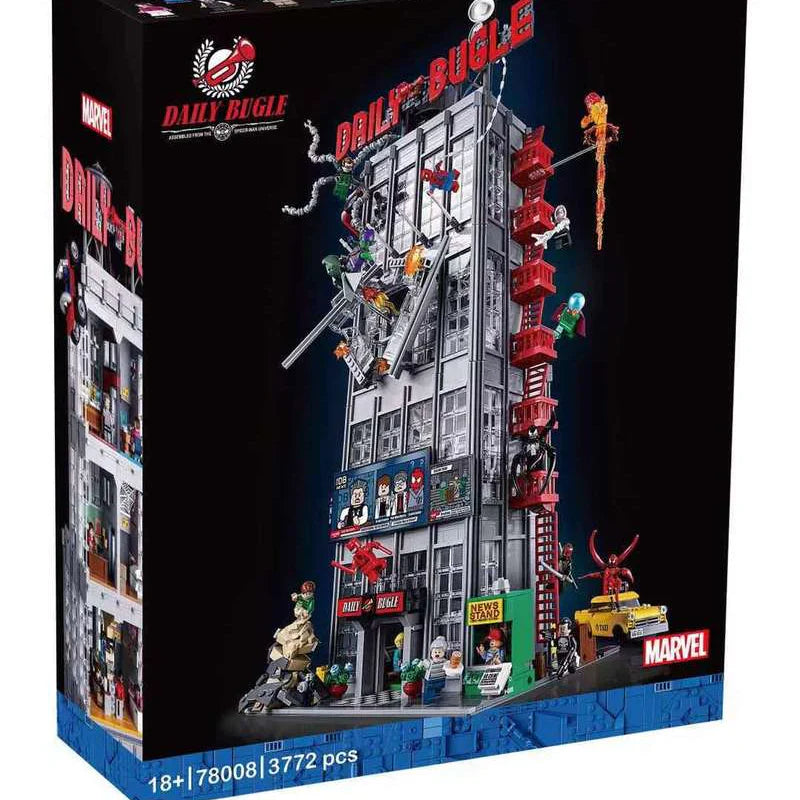 78008 Daily Bugle Skyscraper Building Set – 3772 PCS City Tower (ONLINE ORDER ONLY)