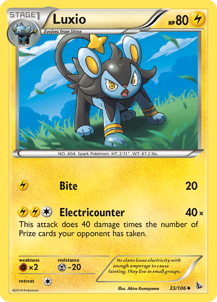 Luxio (33/106) [XY: Flashfire] (Online Only)