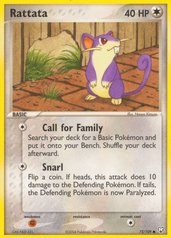 Rattata (72/109) [EX: Team Rocket Returns] (Online Only)