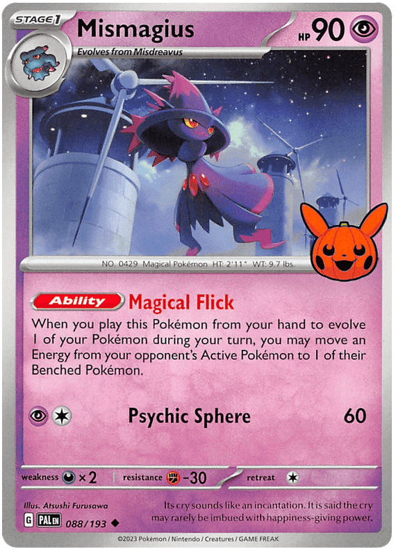 Mismagius (088/193) [Trick or Trade 2023] (Online Only)