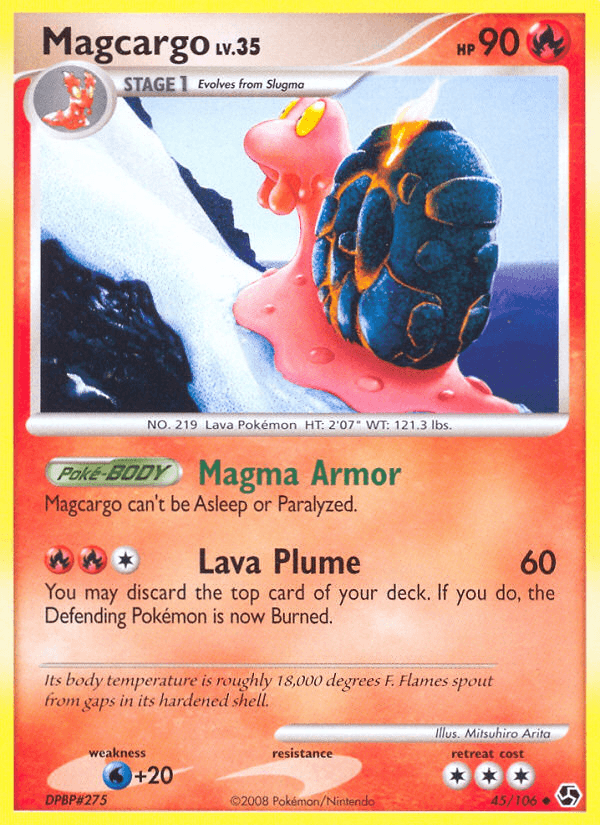 Magcargo (45/106) [Diamond & Pearl: Great Encounters] (Online Only)