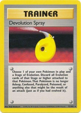 Devolution Spray (72/102) [Base Set Unlimited] (Online Only)