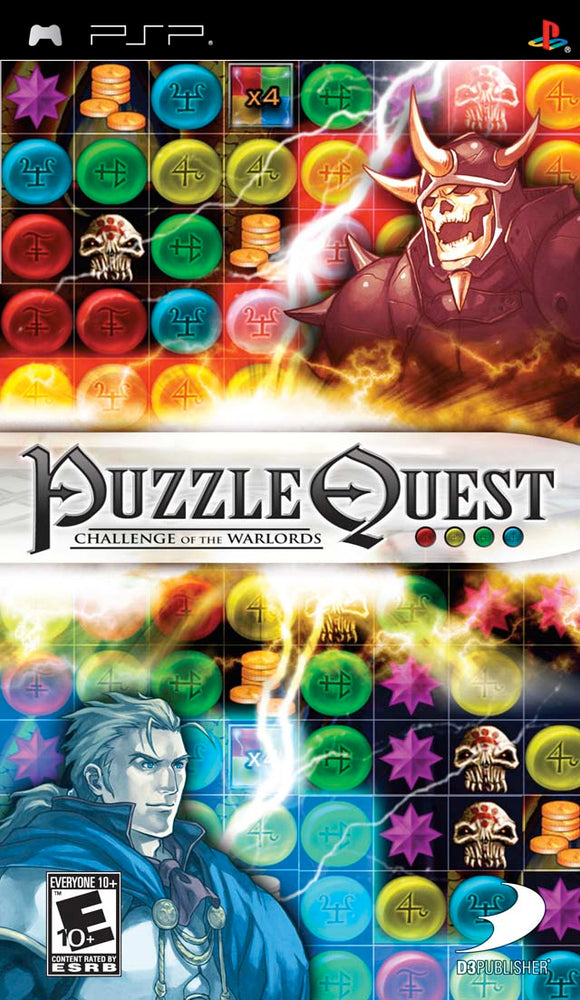 Puzzle Quest: Challenge of the Warlords (PSP) (ONLINE ORDER ONLY)