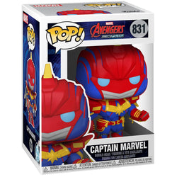 Pop! Marvel: Avengers Mech Strike - Captain Marvel #831 Vinyl Figure (Online Order Only)