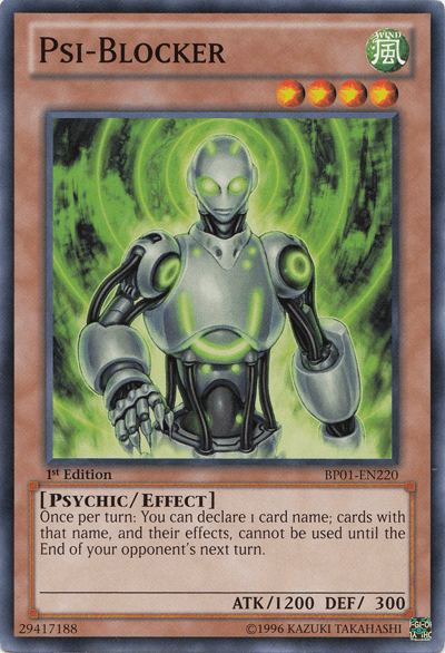 Psi-Blocker [BP01-EN220] Common (ONLINE ORDER ONLY)