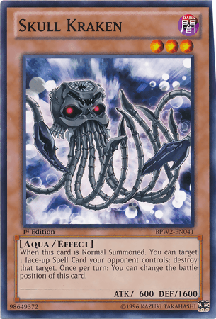 Skull Kraken [BPW2-EN041] Common (ONLINE ORDER ONLY)