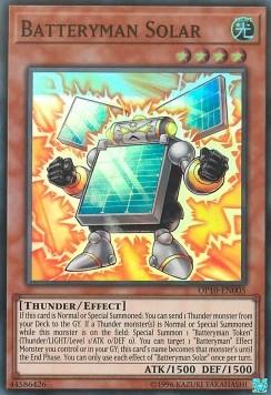 Batteryman Solar [OP10-EN005] Super Rare (ONLINE ORDER ONLY)