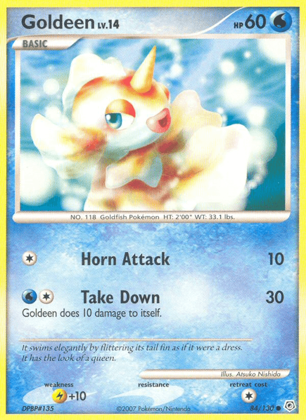 Goldeen (84/130) [Diamond & Pearl: Base Set] (Online Only)