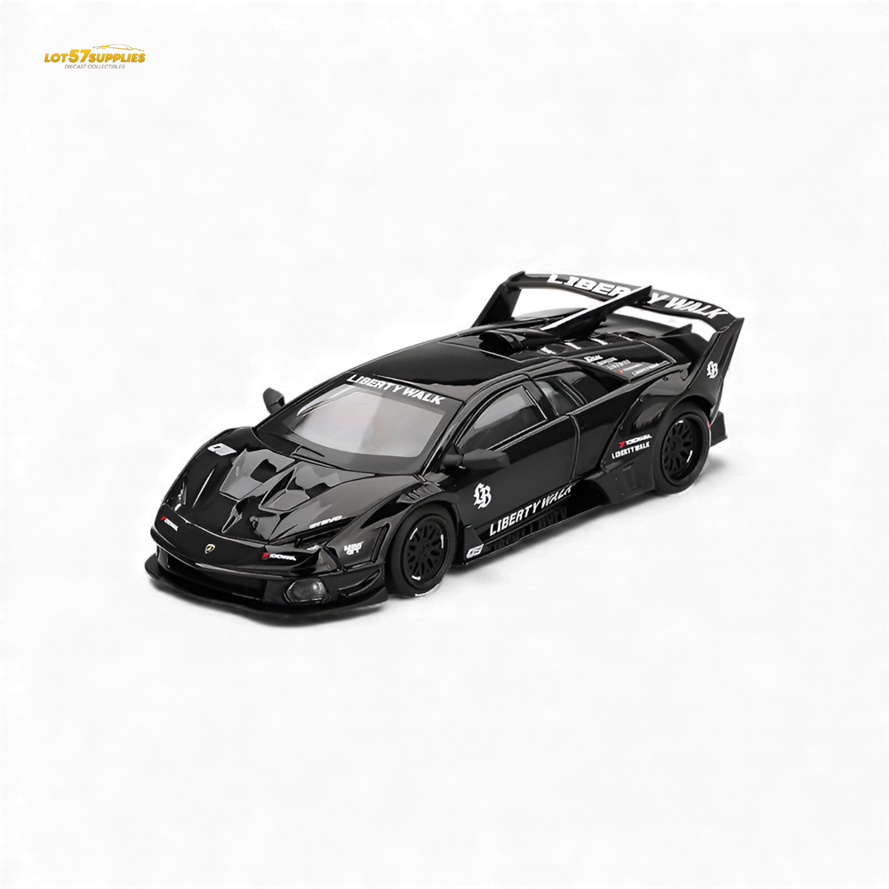 (Pre-Order) Mini GT Lamborghini LB-Silhouette Works Murcielago GT Evo - Black 1:64 (ONLINE ORDER ONLY)