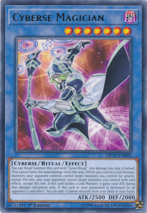 Cyberse Magician [MP19-EN095] Rare (ONLINE ORDER ONLY)
