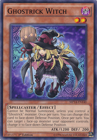 Ghostrick Witch [MP14-EN140] Common (ONLINE ORDER ONLY)
