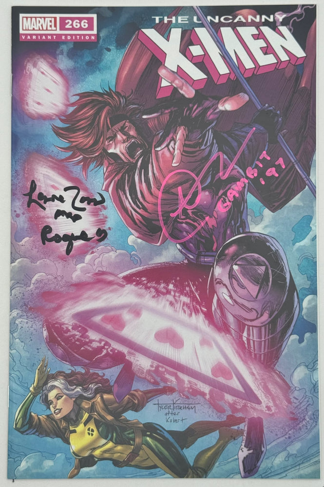 [Double Signed by Lenore Zann | Aj LoCasio] UNCANNY X-MEN #266 FACSIMILE EDITION UNKNOWN COMICS TYLER KIRKHAM VAR [IN STOCK] (ONLINE ORDER ONLY)