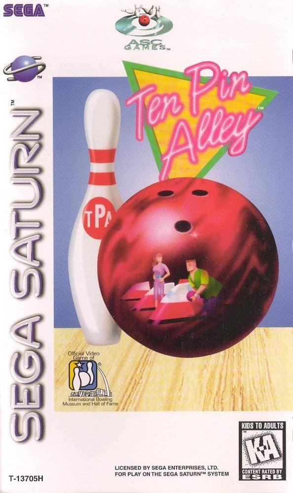 Ten Pin Alley (Sega Saturn) (ONLINE ORDER ONLY)