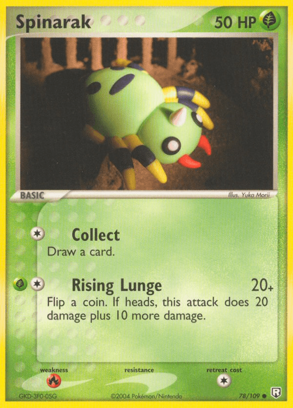 Spinarak (78/109) [EX: Team Rocket Returns] (Online Only)