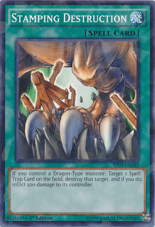 Stamping Destruction [BP03-EN142] Shatterfoil Rare (ONLINE ORDER ONLY)