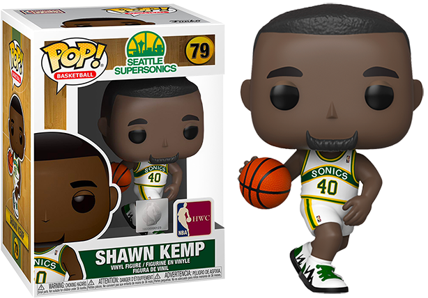 Shawn Kemp ( Home Jersey, Seattle Supersonics, NBA) 79 (Online Order Only)